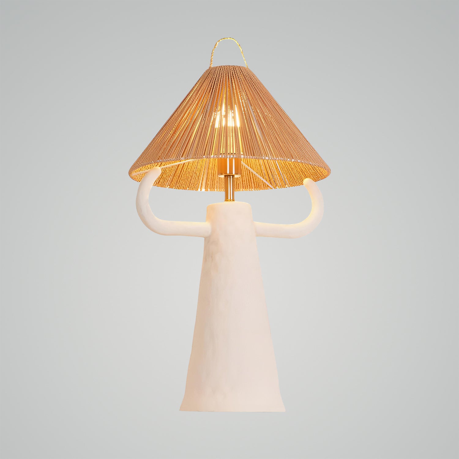 Horns Ceramic Table Lamp