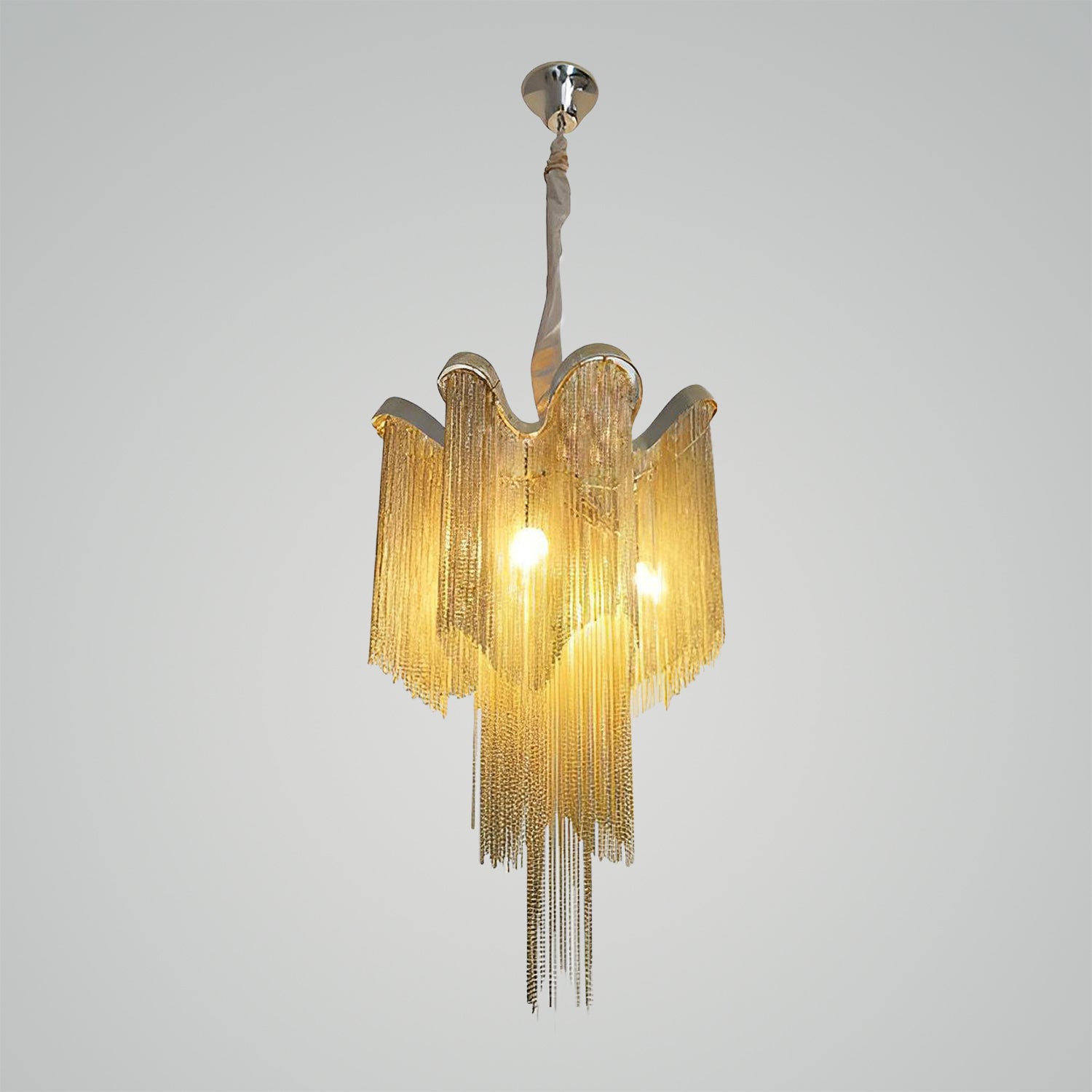 Stream Chain Chandelier