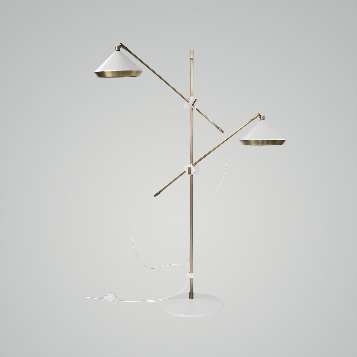 Shear Floor Lamp