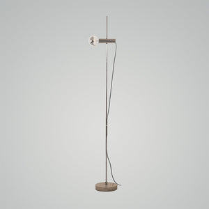 ∅7.9″ X H60.6″ / Dia20cm X H154cm-Stainless Steel Beige Marble Base