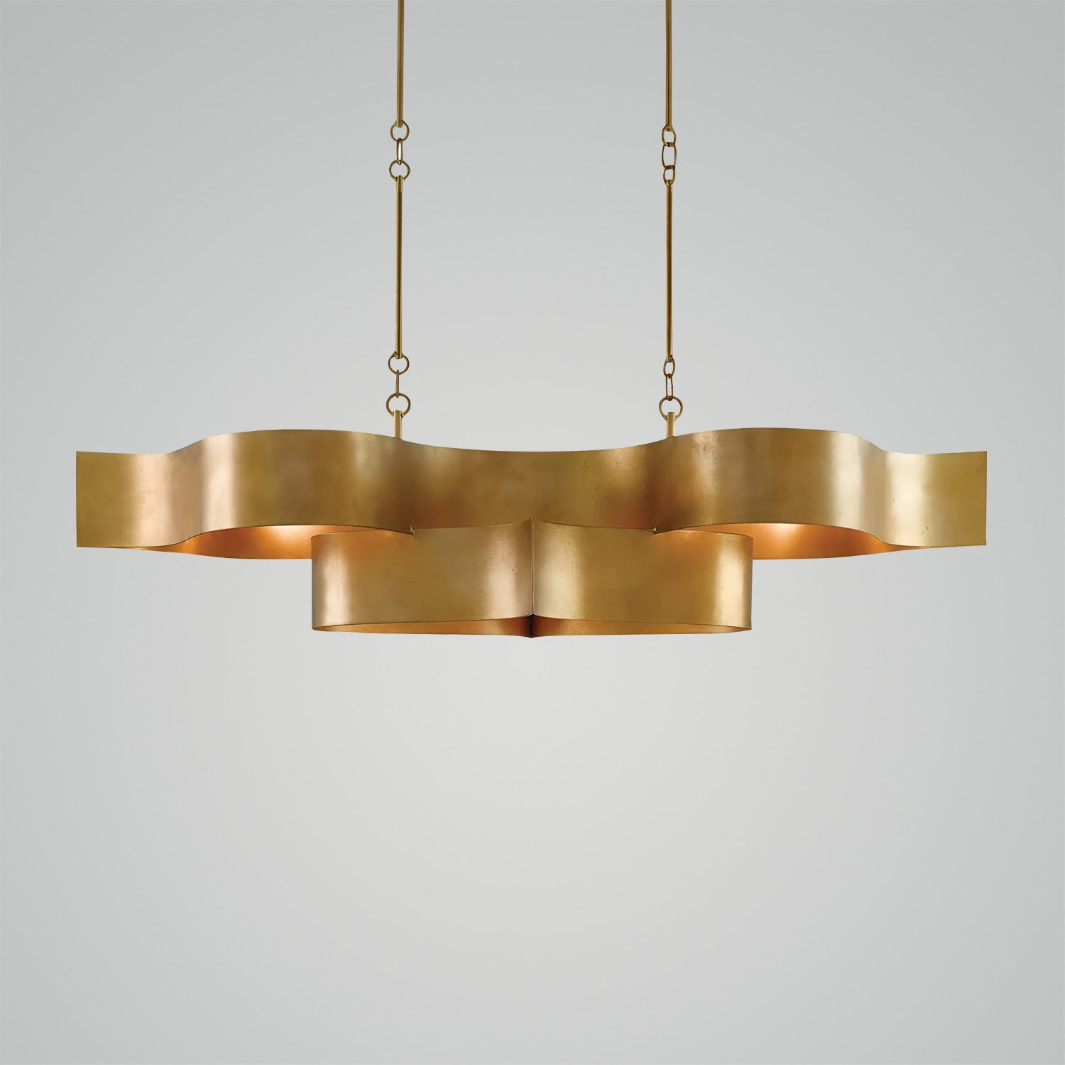 Grand Lotus Linear Chandelier
