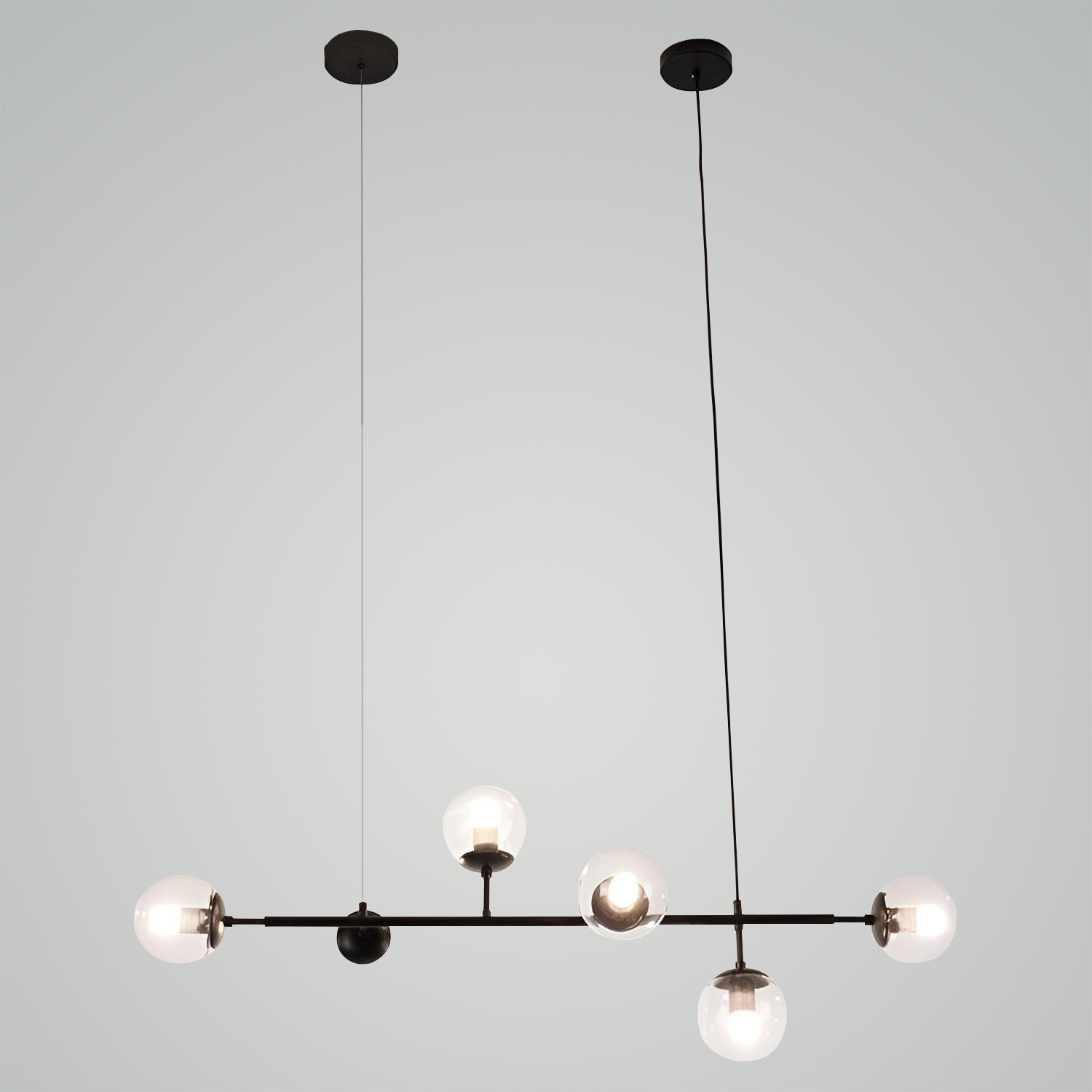 Modern - Celestial Spheres Linear Pendant light