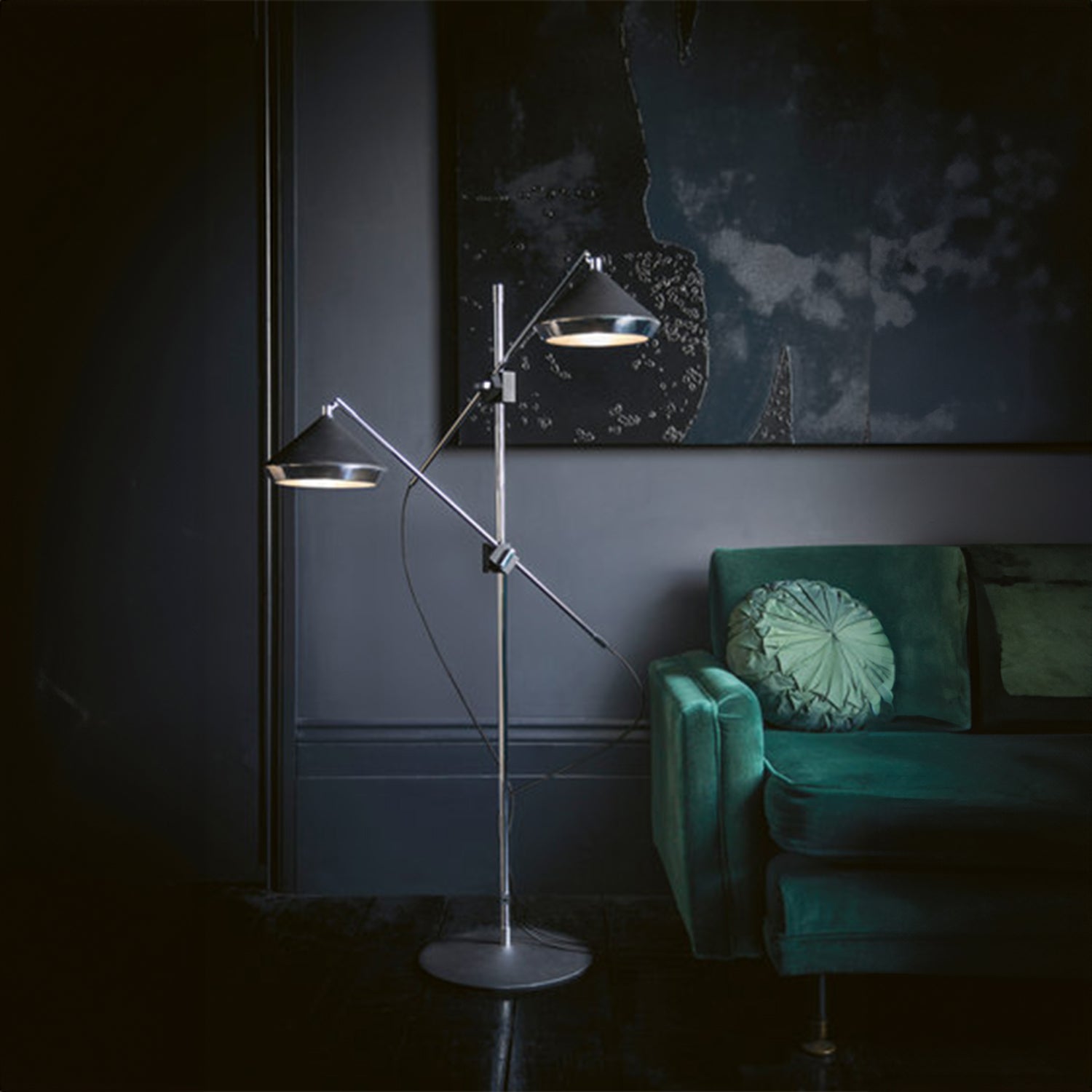 Shear Floor Lamp