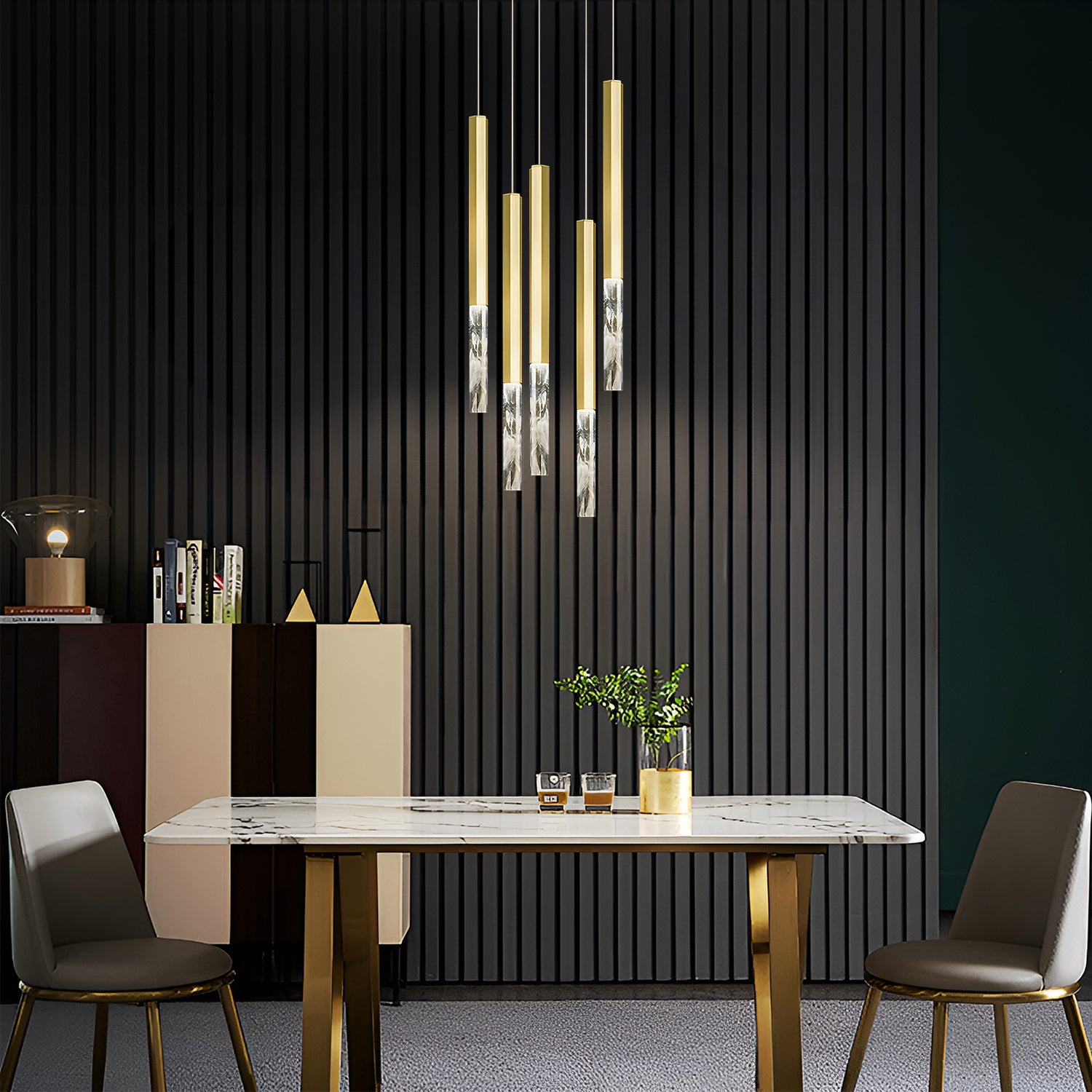 Aurora Cascade Pendant Light