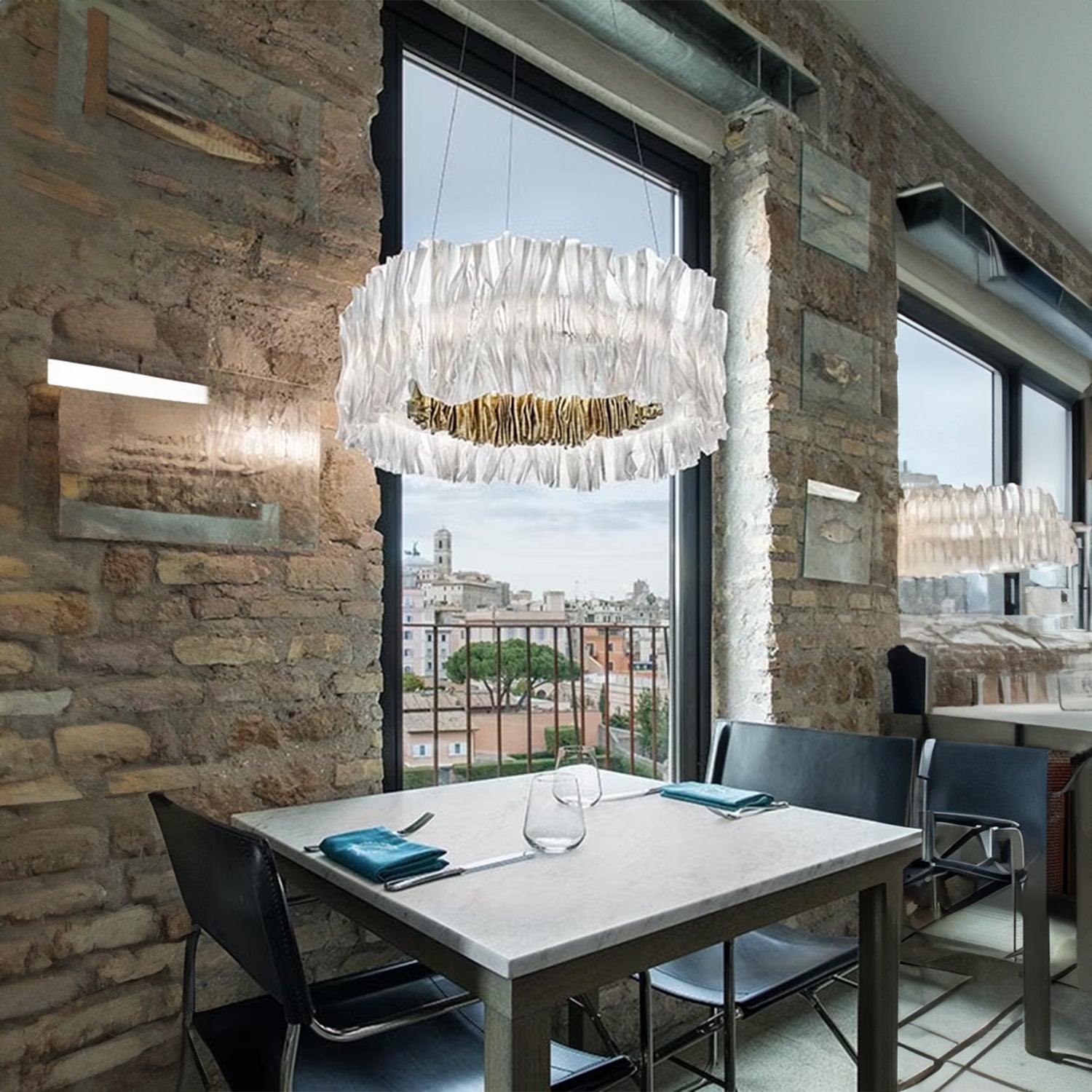 Accordéon Suspension Pendant Light