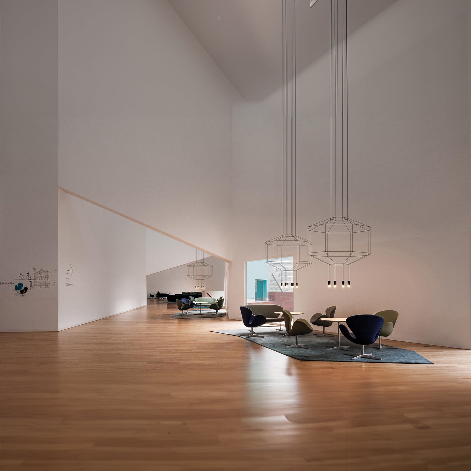 Geometric Lines Pendant Lamp