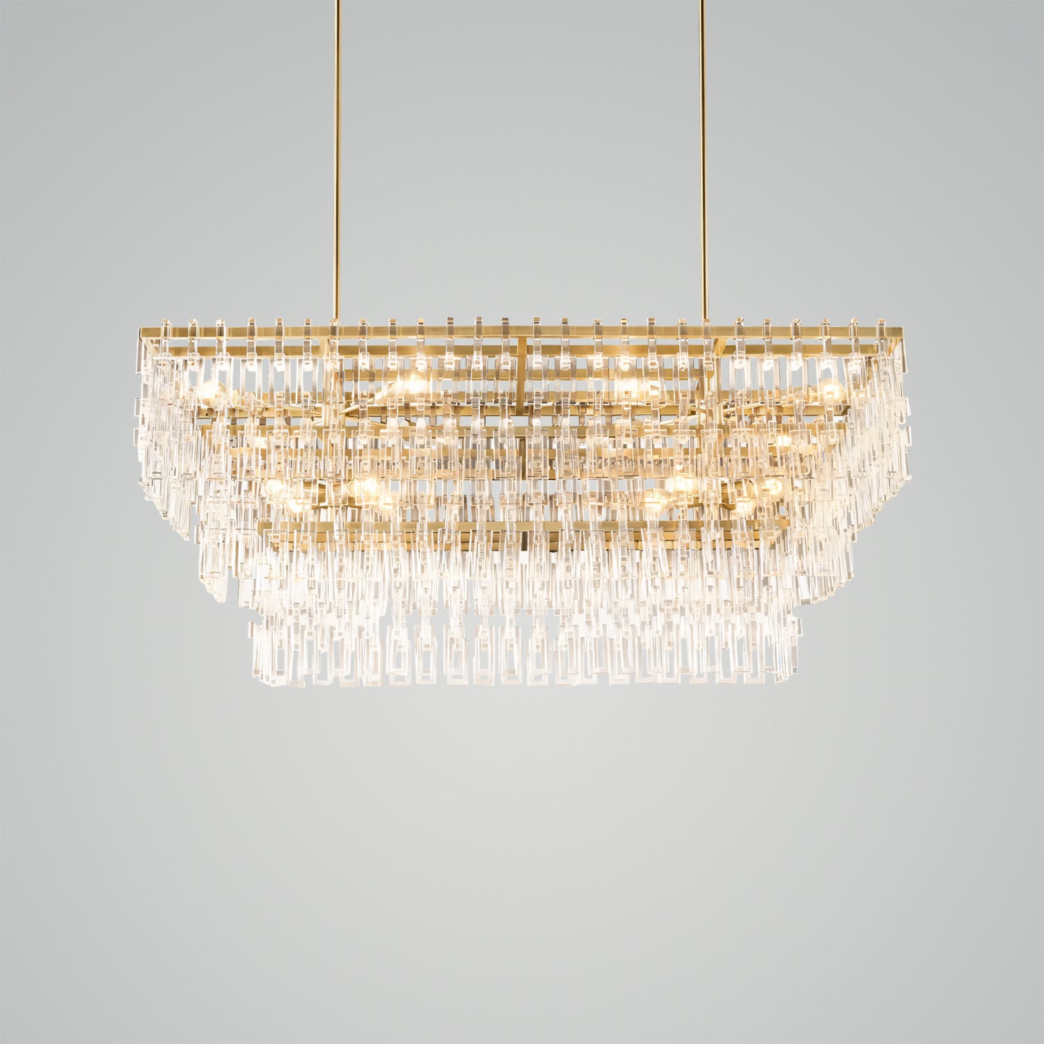Marignan Tiered Rectangular Chandelier