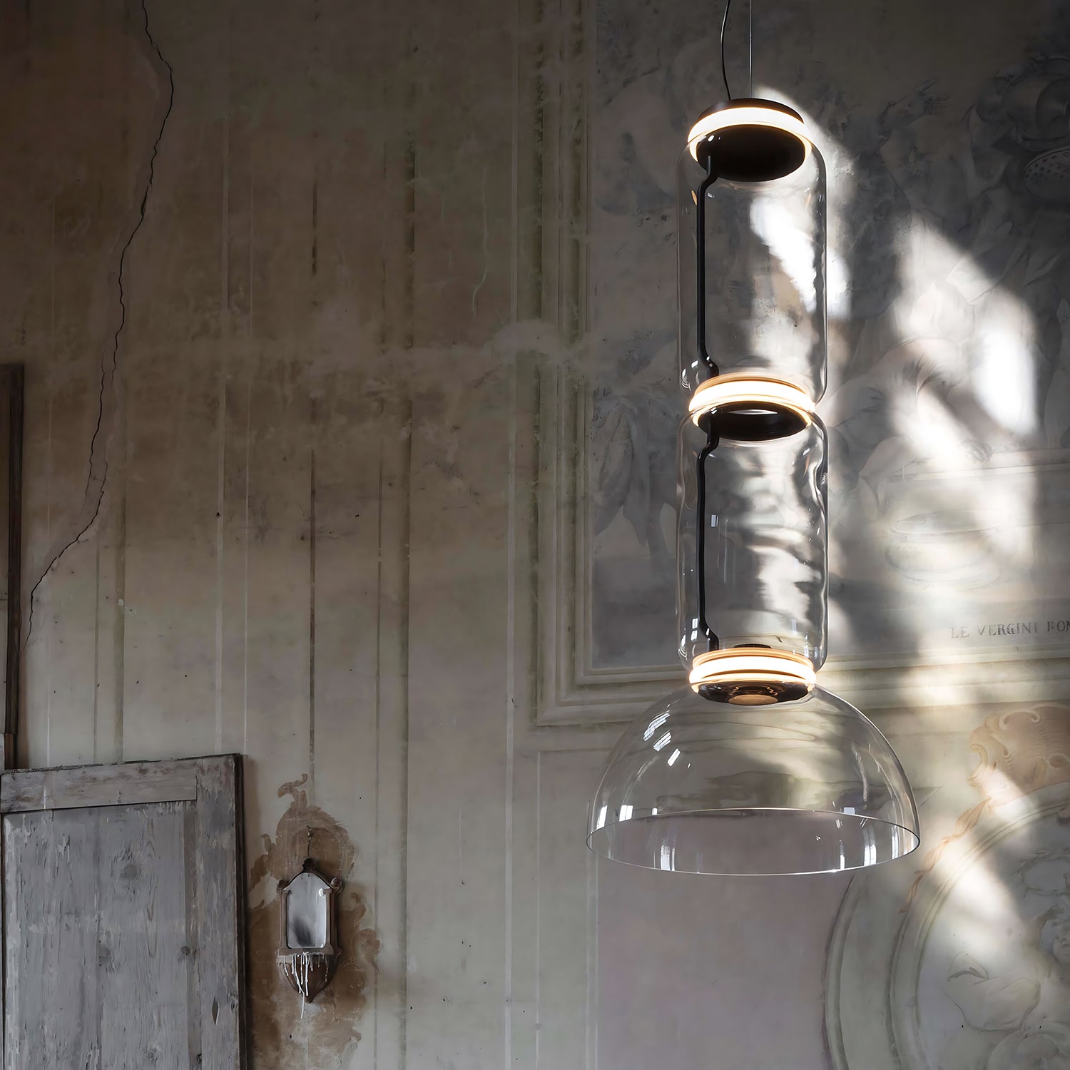 Noctambule Suspension Bowl Pendant Light