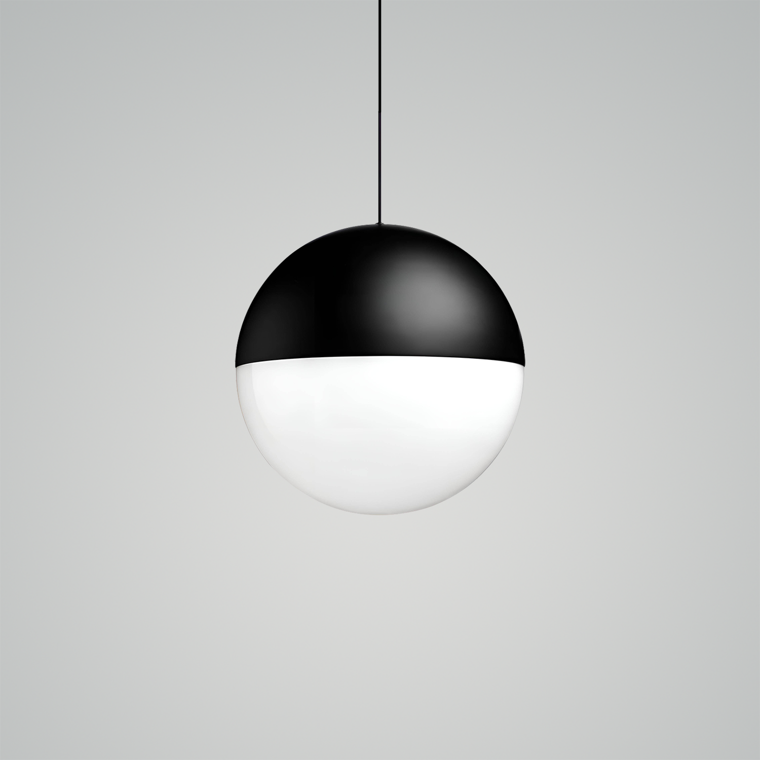 String Light - Modern Noir Cone Pendant Light