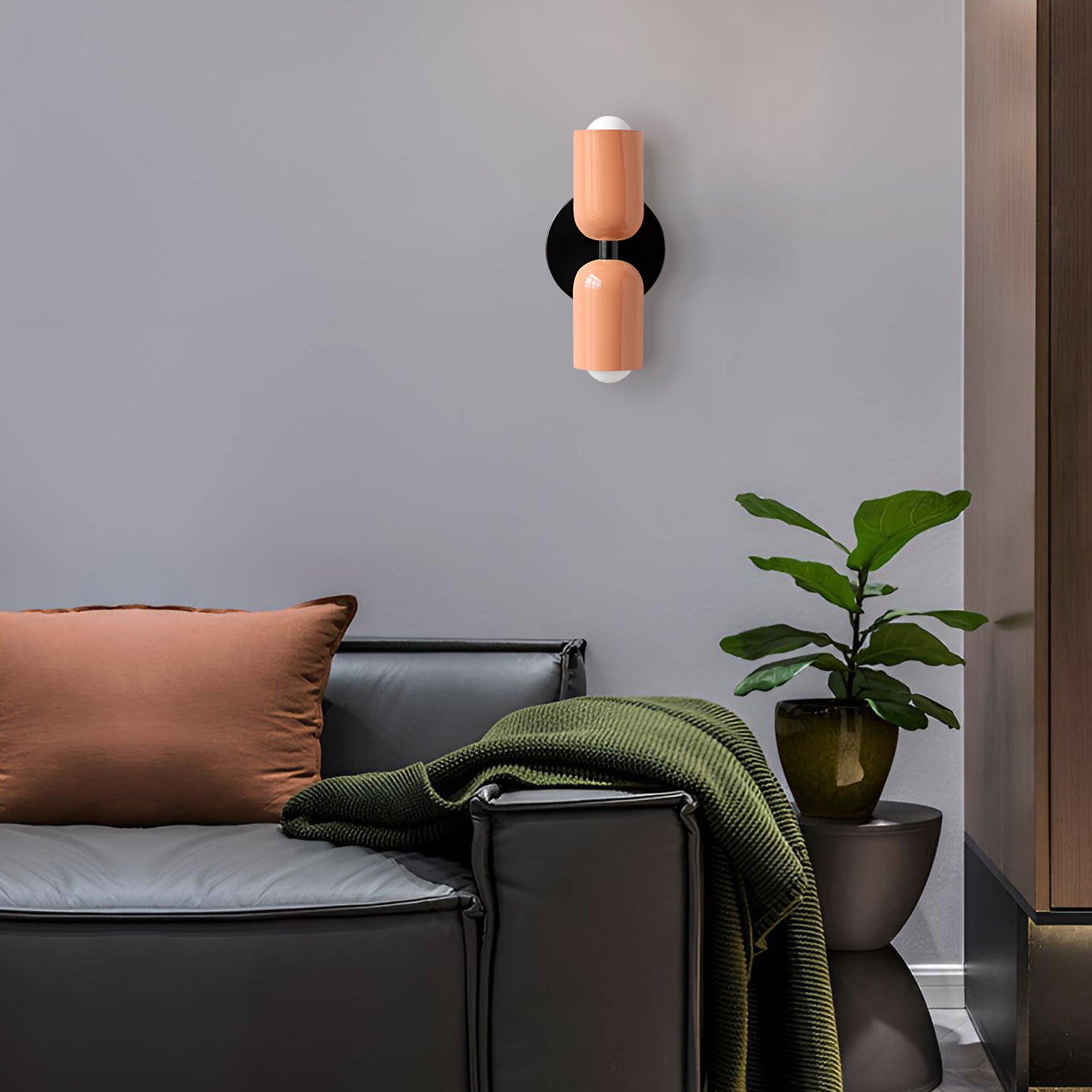 Couleur Double-Head Wall Lamp