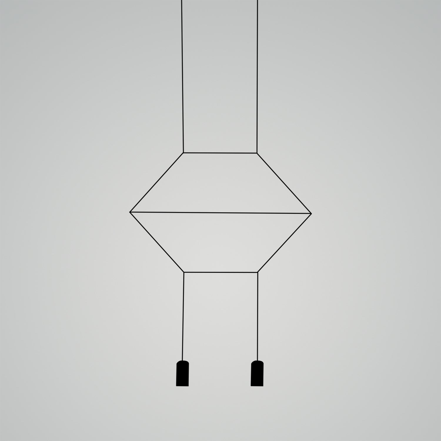 Line Art Pendant Light