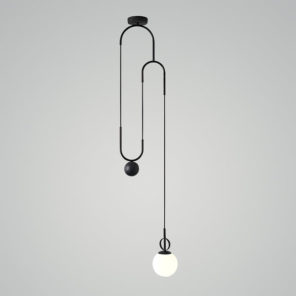 Glass Ball Pendant Lamp