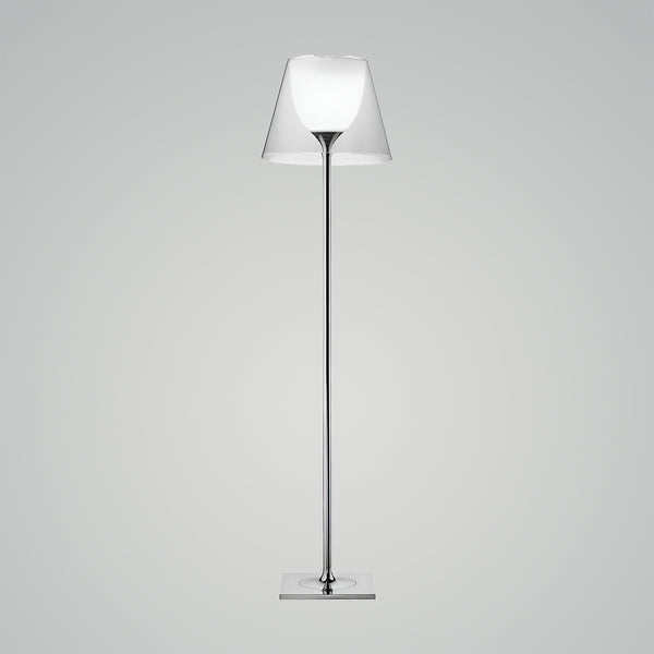 Chrome Prism Floor Lamp