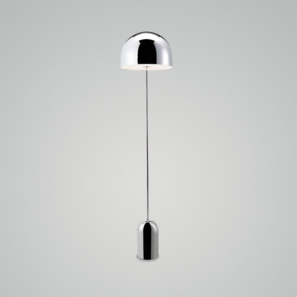 Bell Floor Lamp - Chrome Dome Floor Lamp