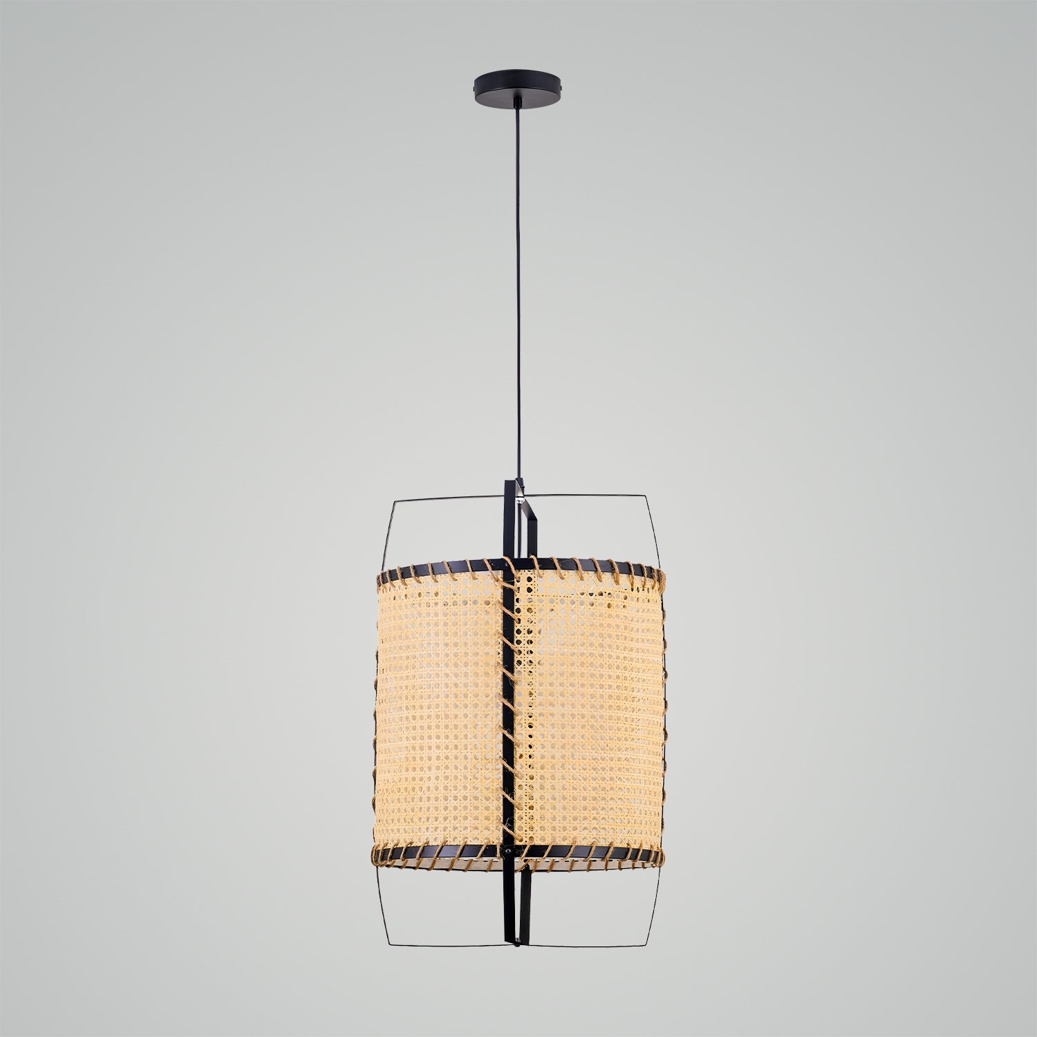 Rattan Cane Pendant Light
