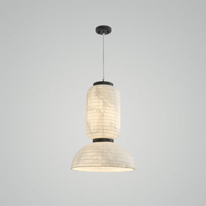 ∅17.7″ x H25.6″ / Dia45cm x H 65cm-Black White