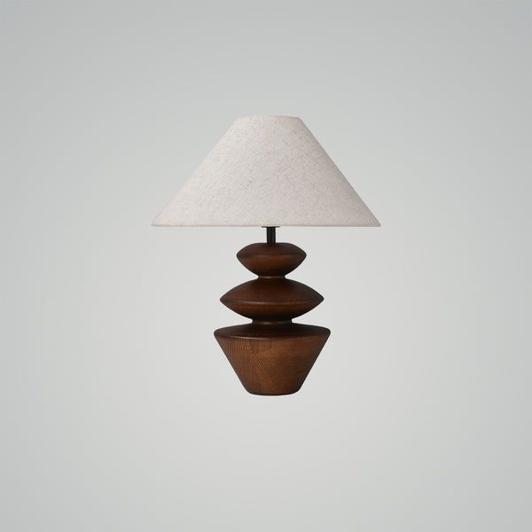 Original Wood Vintage Table Lamp