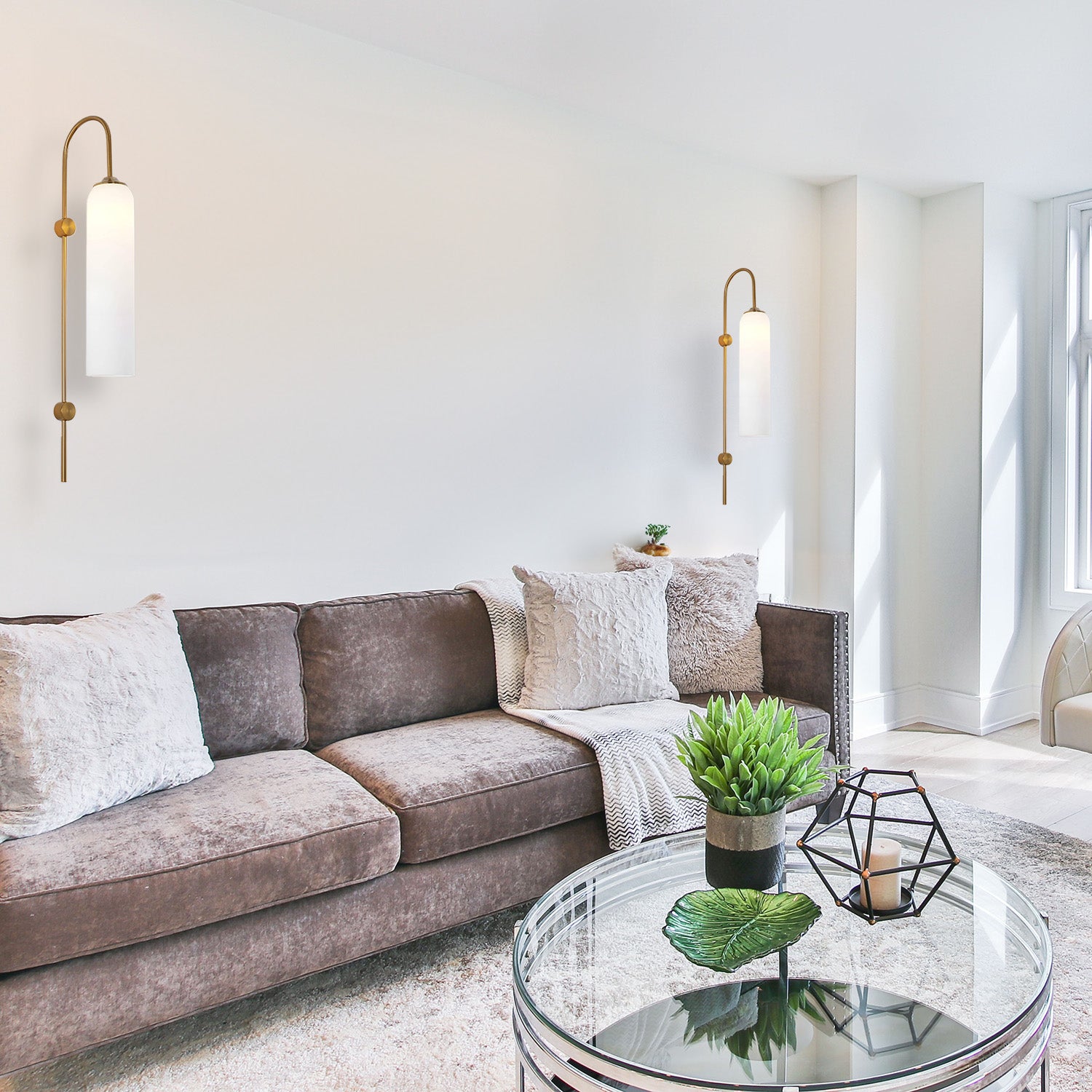 Modern Glass Wall Lamp