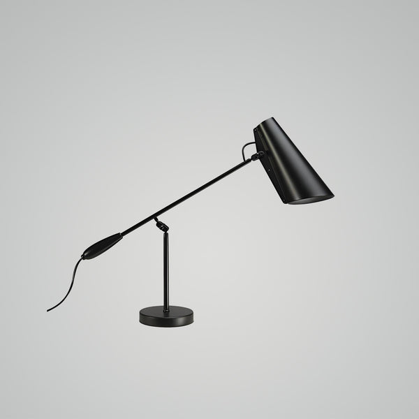 Crimson Elegance Desk Lamp