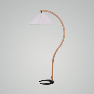 ∅28.4″ x H59″ / Dia72cm x H150cm-Beech Wood White