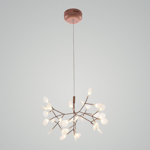 Rose Gold Firefly LED Chandelier