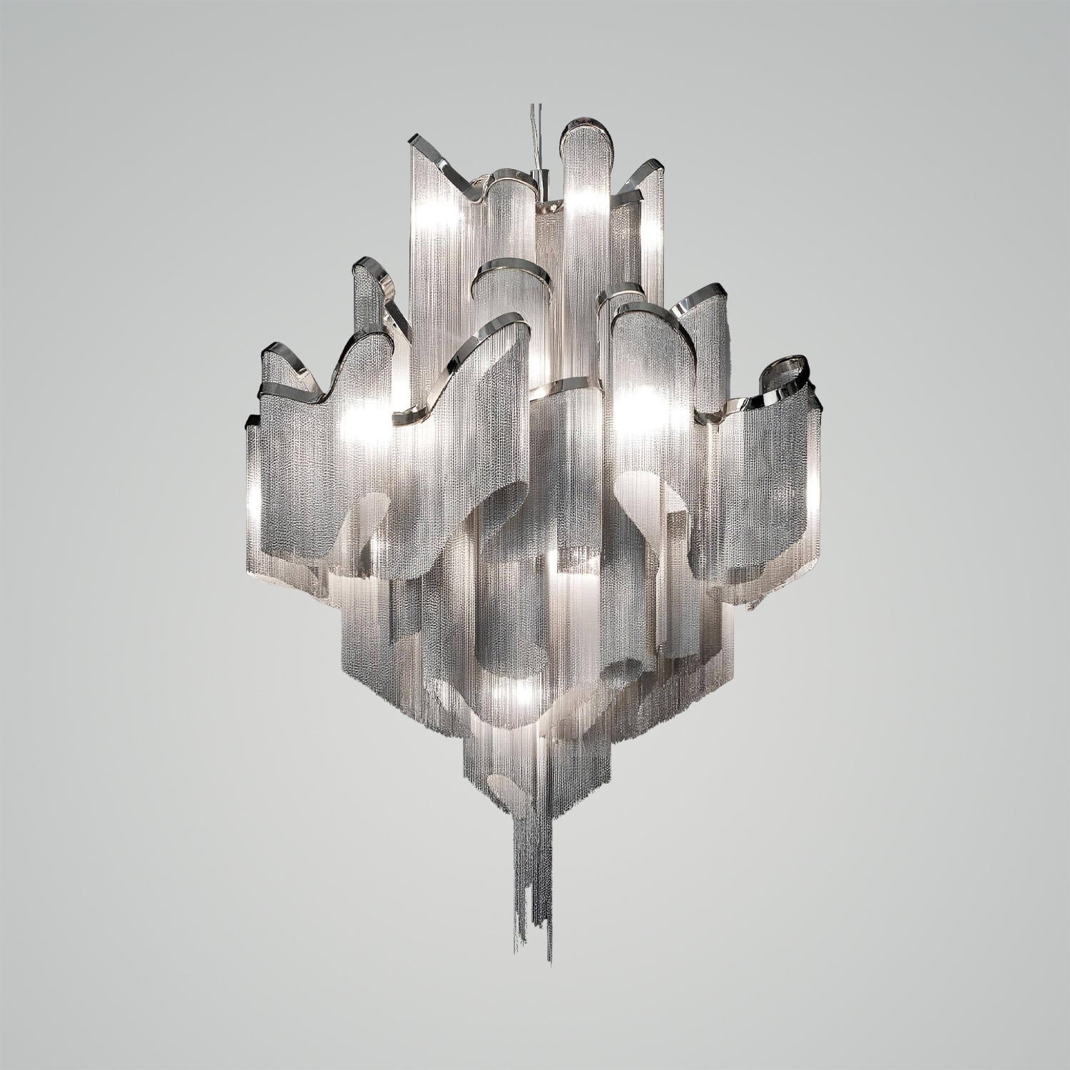 Stream Chain Chandelier