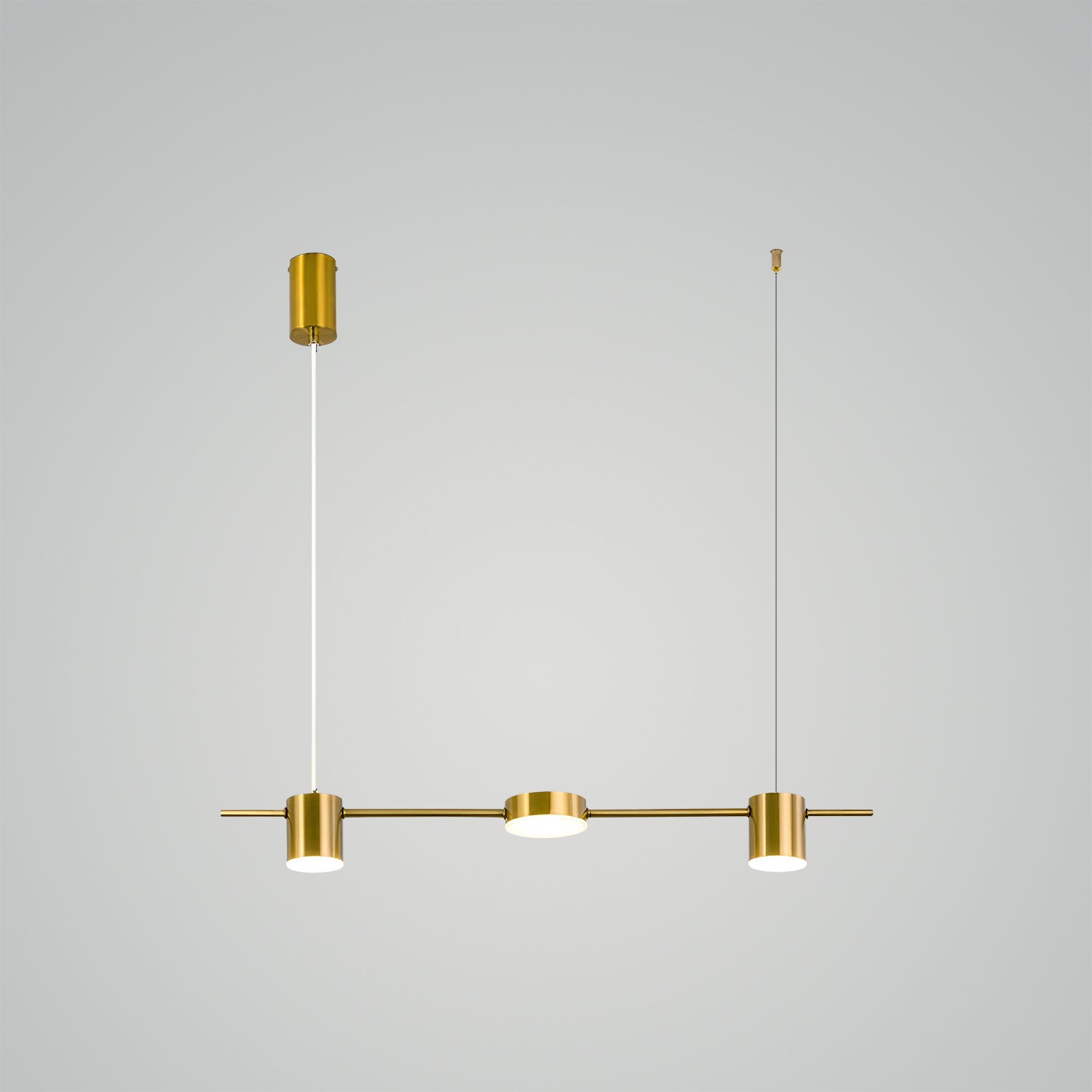 Golden Horizon Linear Chandelier