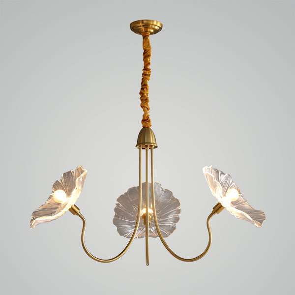 Murano Glass Flowers Chandelier