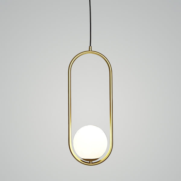 Mila Brass Pendant Light