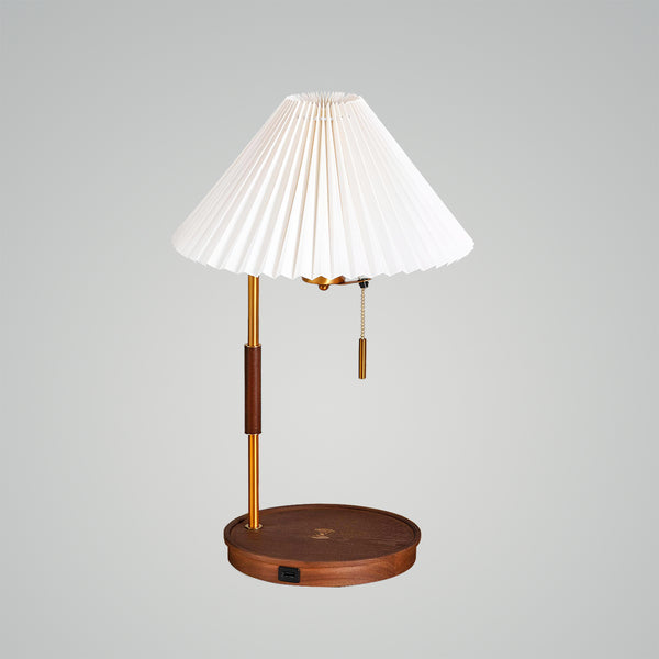 Wooden Retro Table Lamp