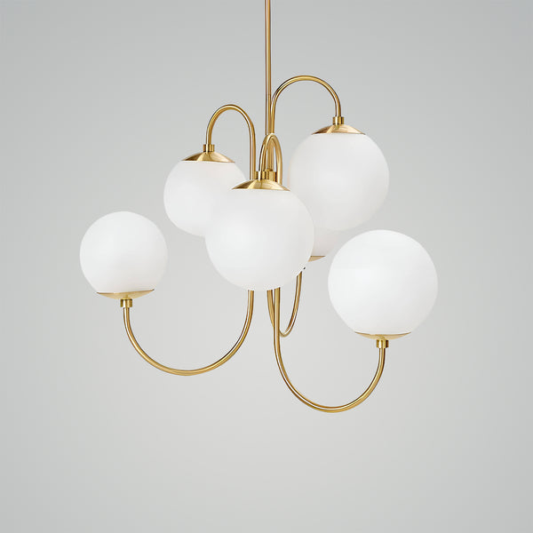 Gooseneck Chandelier