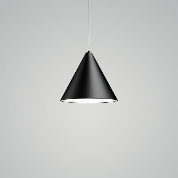 String Light - Modern Noir Cone Pendant Light