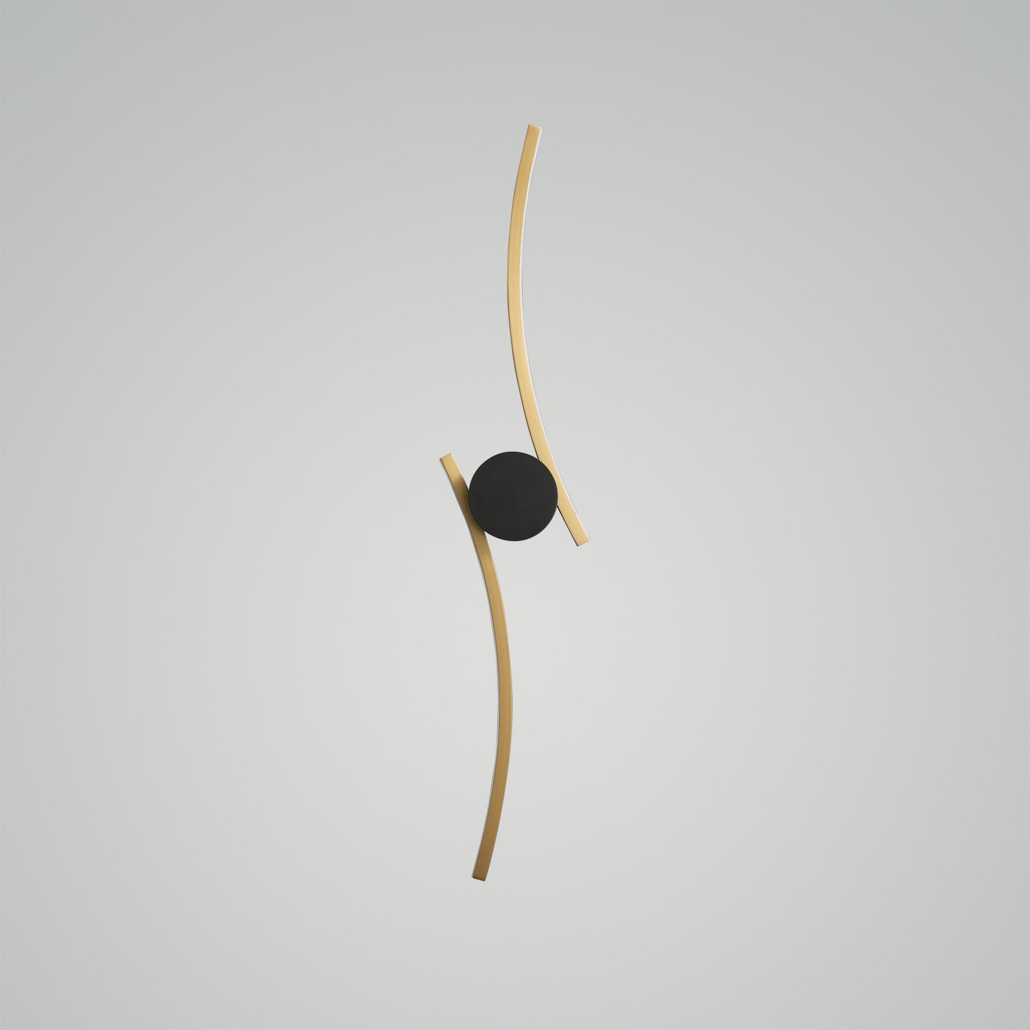 Coordinates 3 Brass Wall Lamp