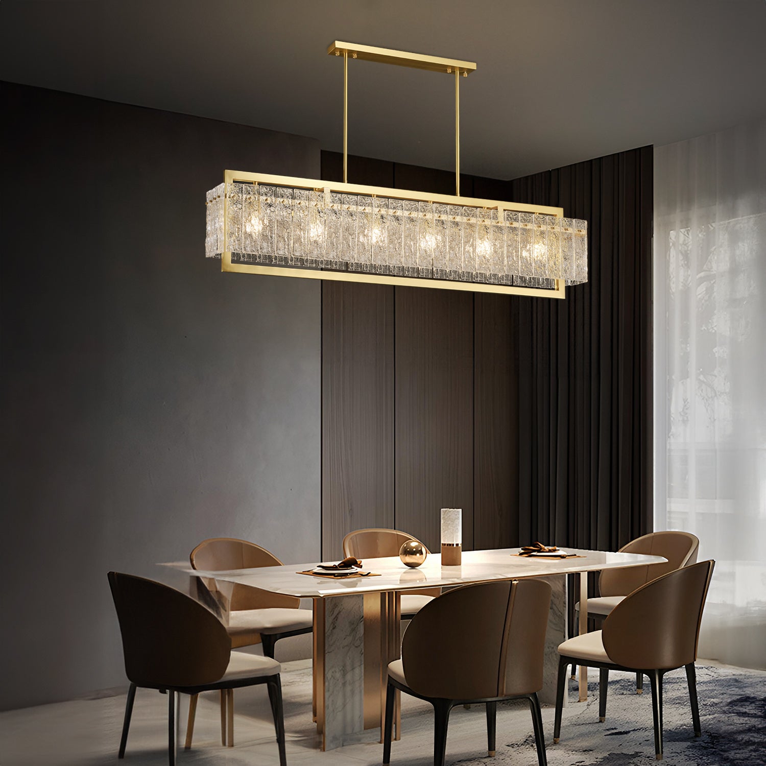 Crek Linear Suspension Pendant Light
