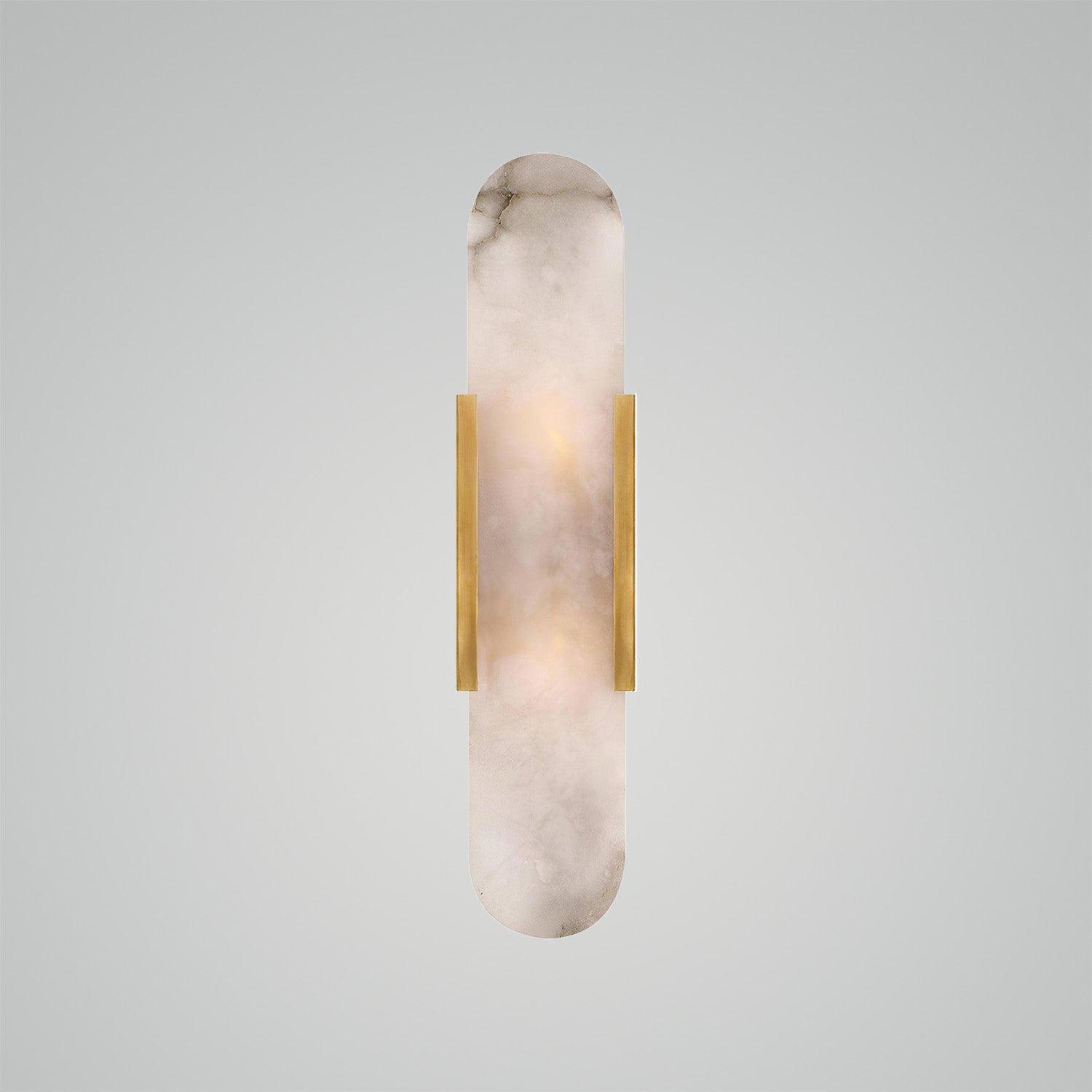 Melange Elongated Alabaster Wall Sconce