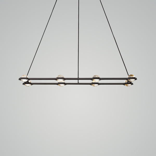 Éclatant Rectangular Chandelier