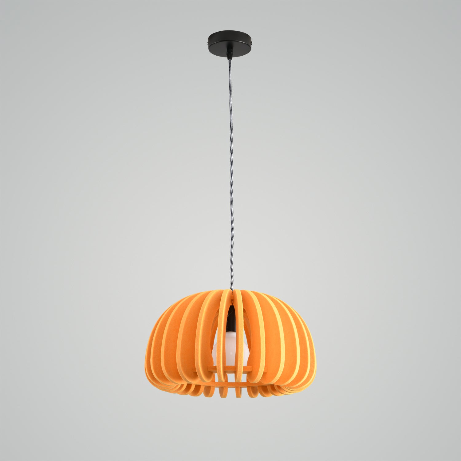 Elke Pumpkin Acoustic PET Pendant Light