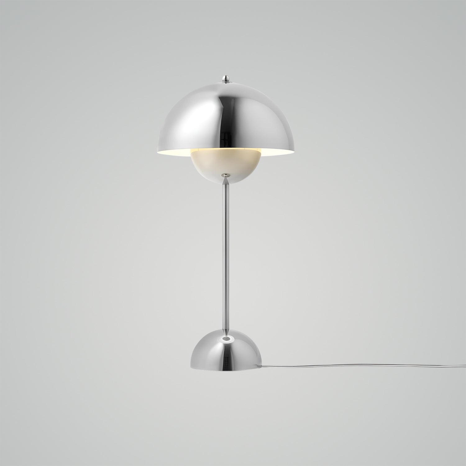 Flowerpot VP3 Chome Table Lamp