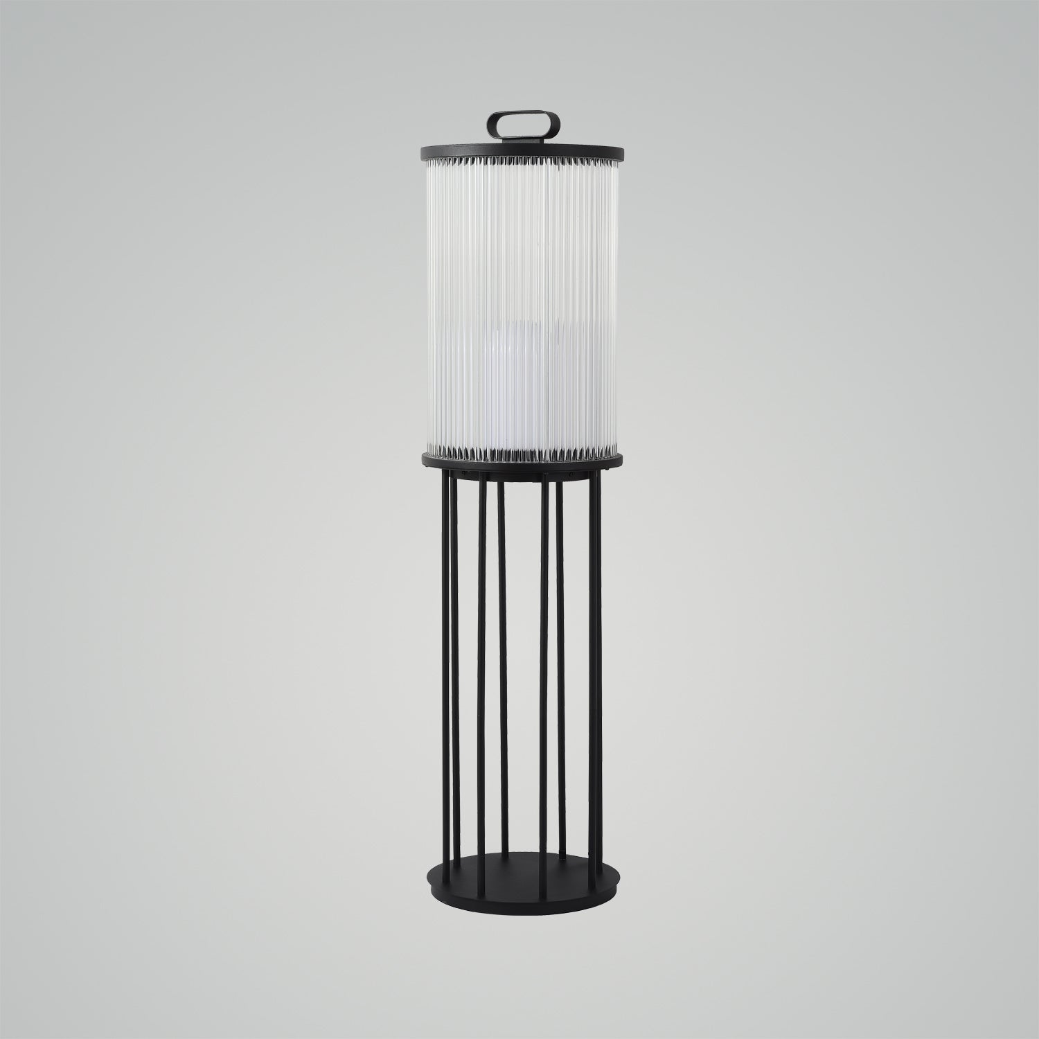 Glass Cage Garden Solar Outdoor Floor Light