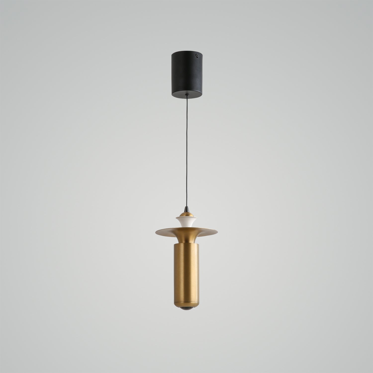 Golden Halo Bedside Pendant Light