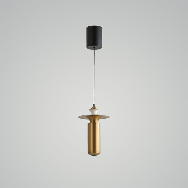 Golden Halo Bedside Pendant Light
