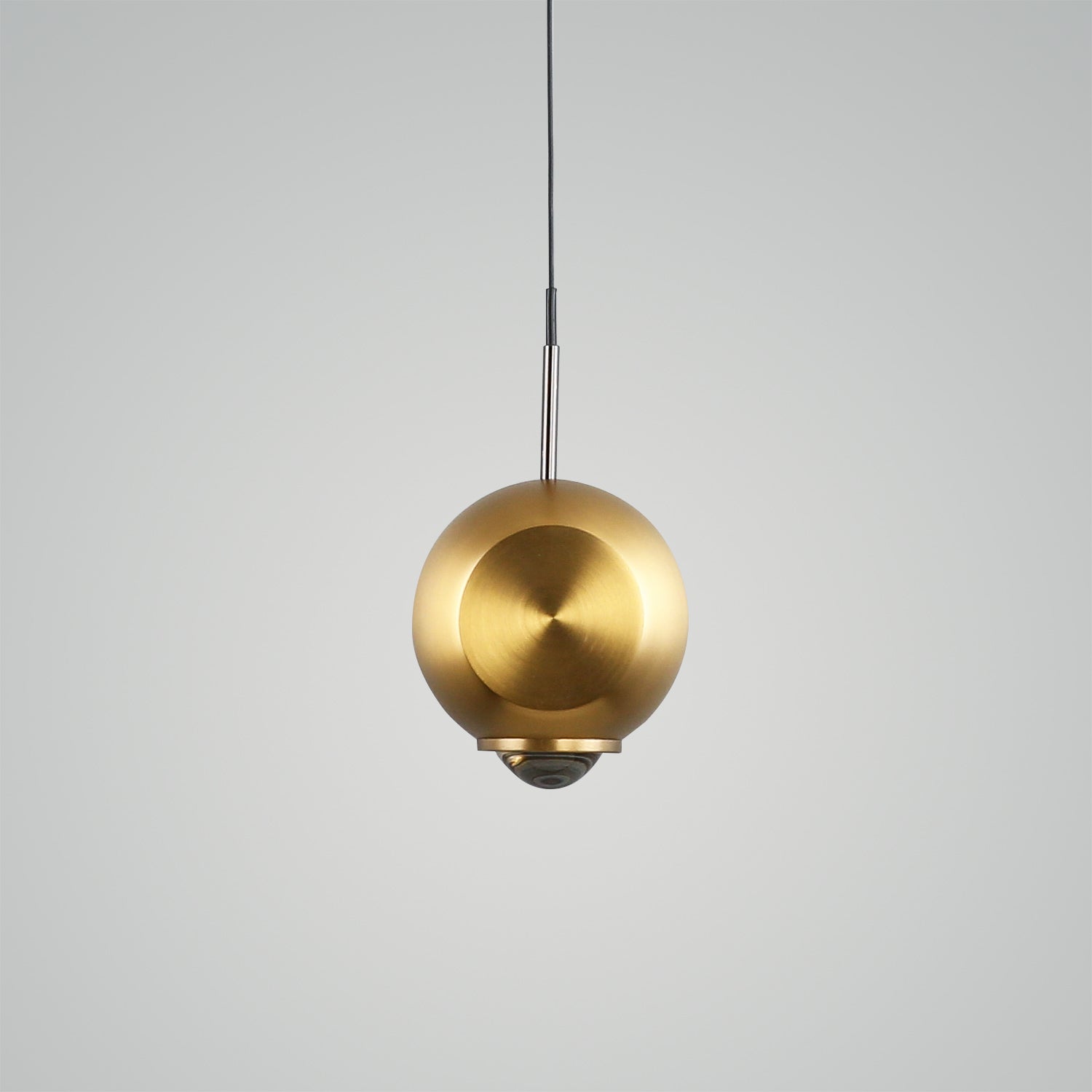 Golden Sphere Pendant Light