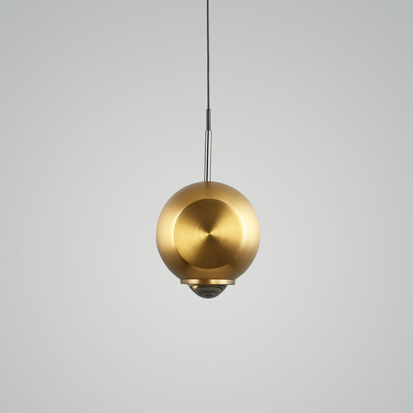 Golden Sphere Pendant Light