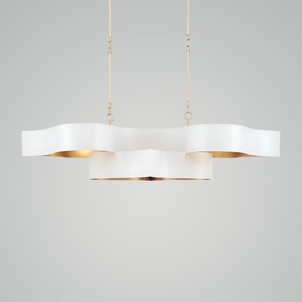 Grand Lotus Linear Chandelier