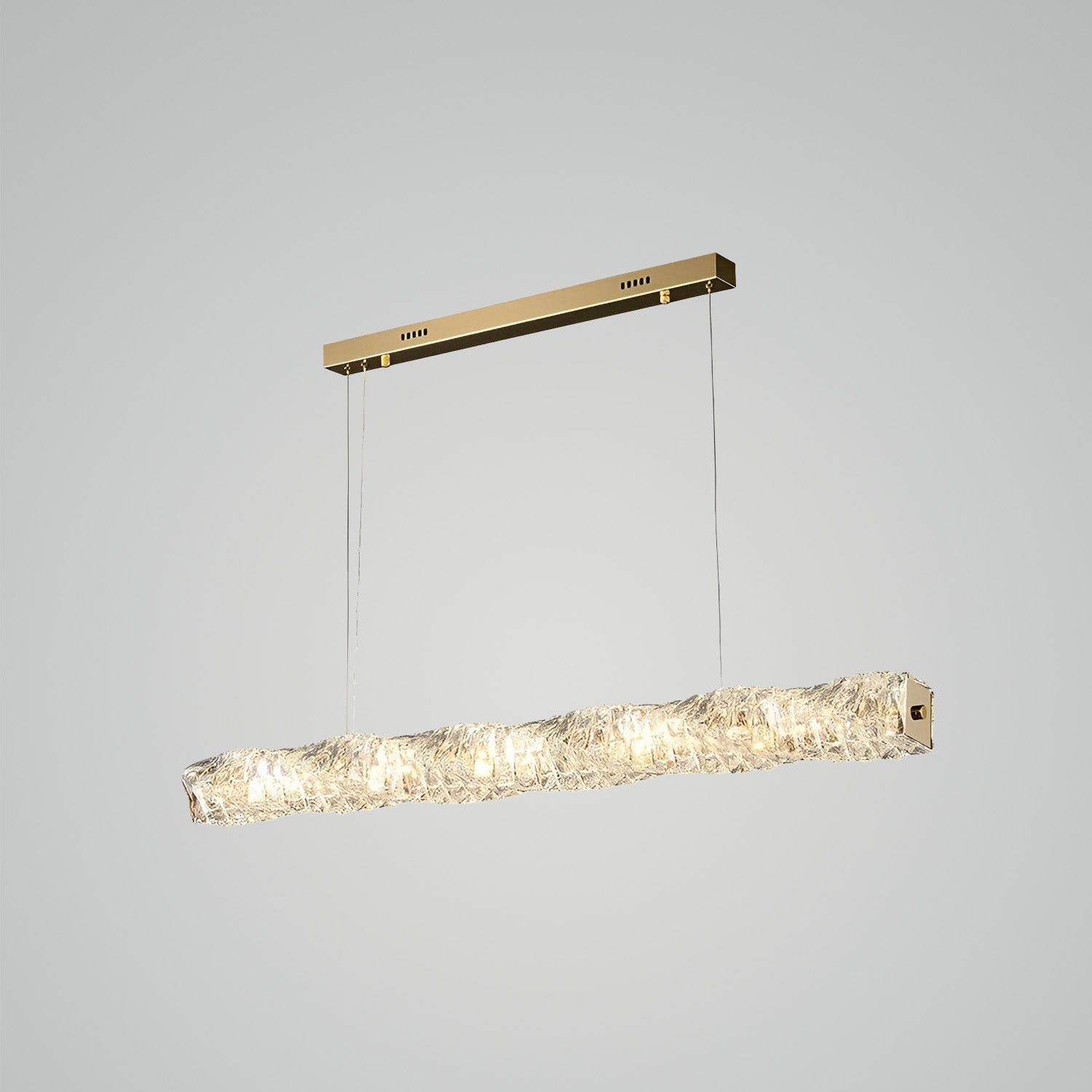 Long Crystal Pendant Lamp