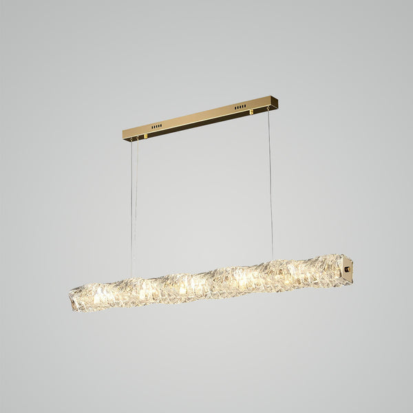 Long Crystal Pendant Lamp