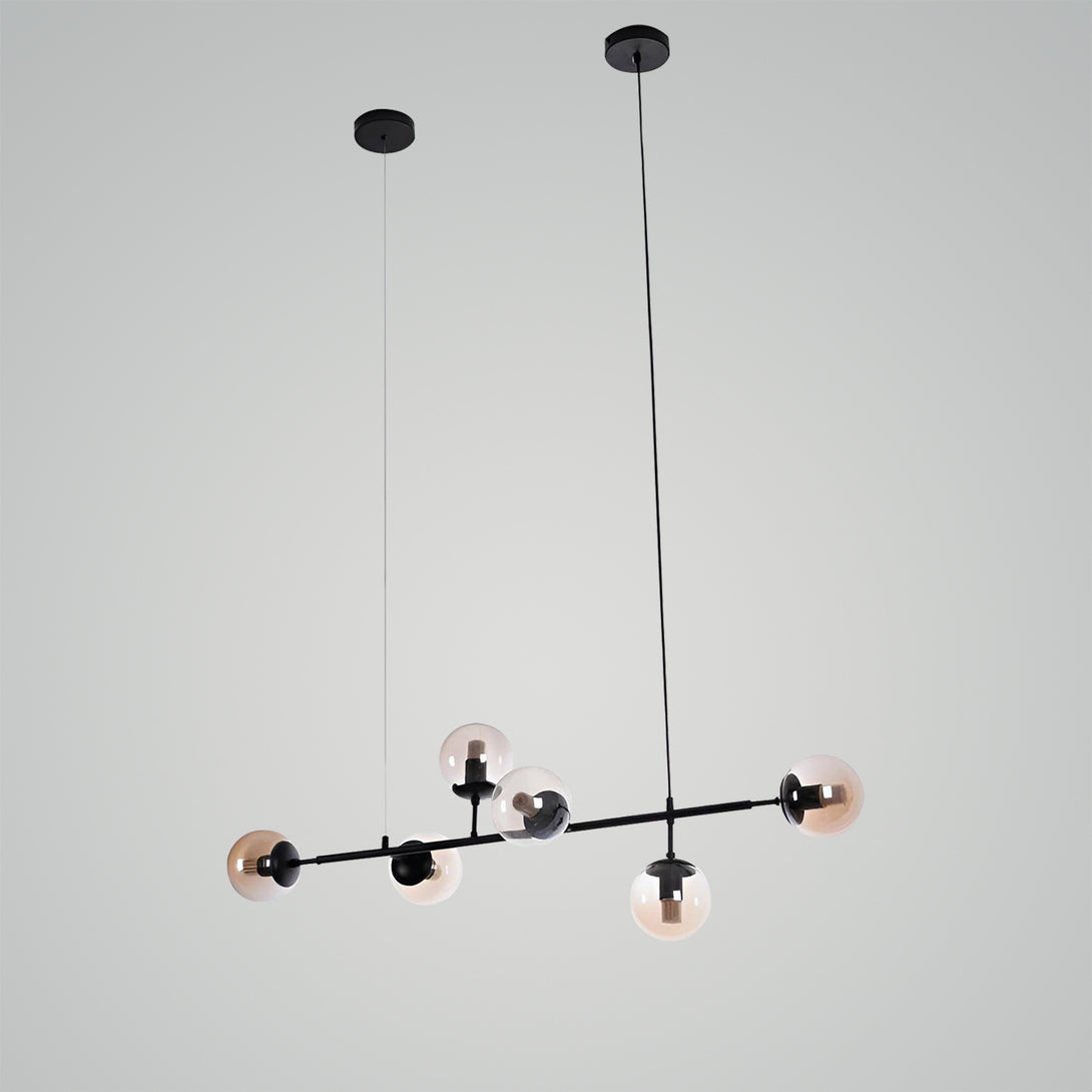 Modern - Celestial Spheres Linear Pendant light