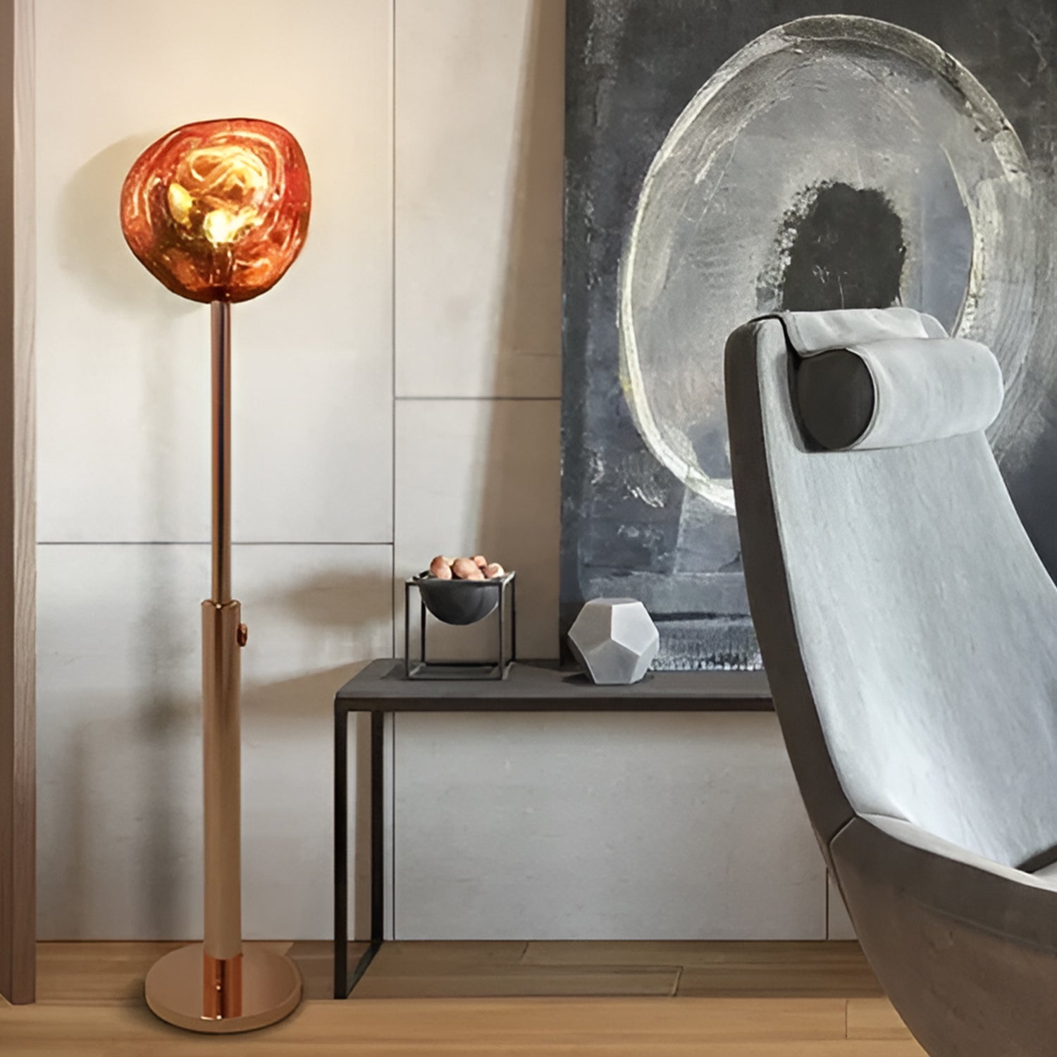 Lava Art Floor Lamp