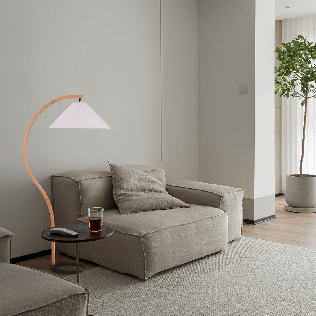 Wabi Sabi Arc Elegance Floor Lamp