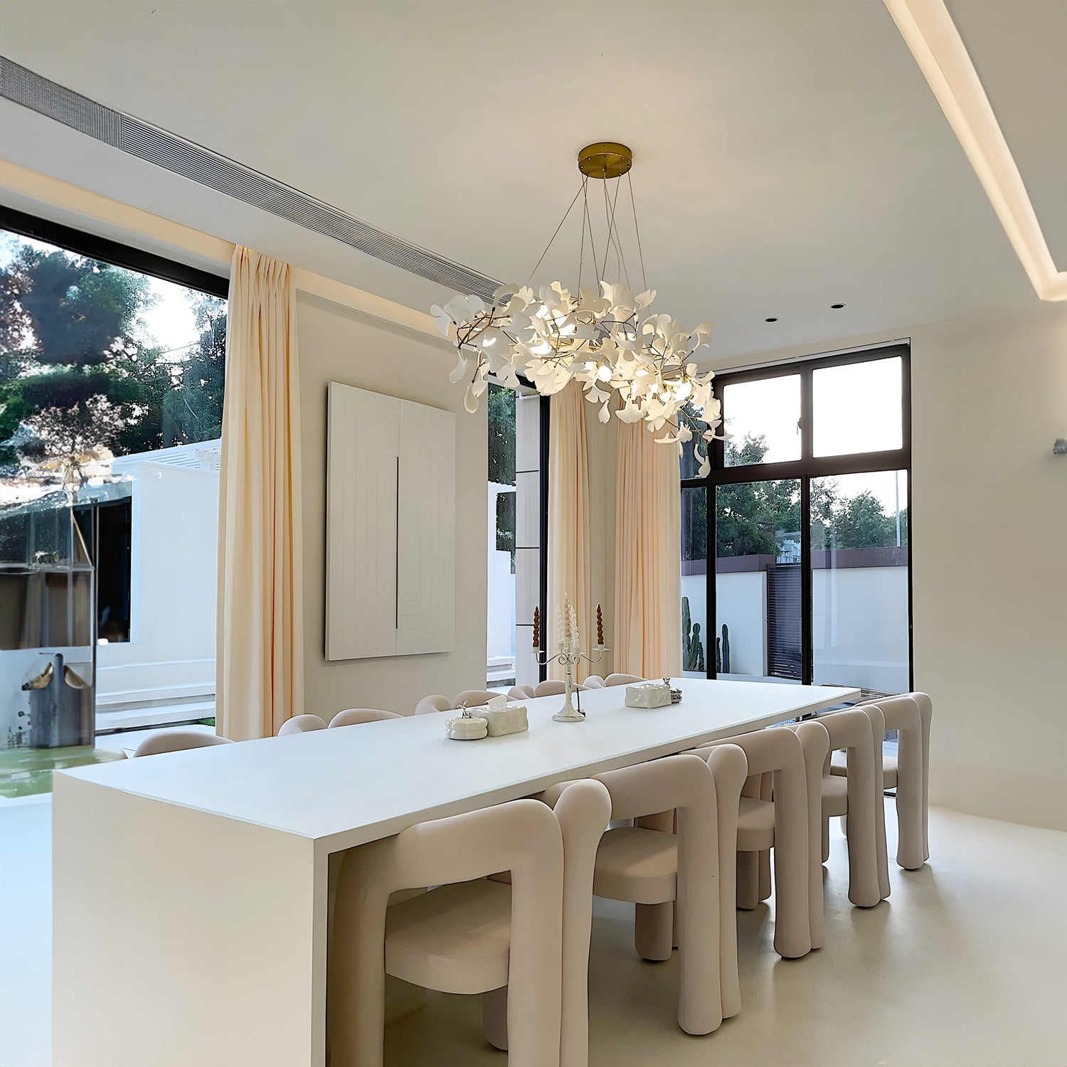 Gingko Chandelier N